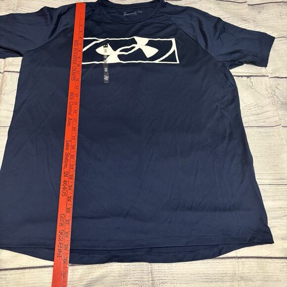 Under Armour Mens Size XL Halo UA Tech 2.0 Tilt Crew-Neck Short Sleeve T-Shirt - Picture 3 of 7